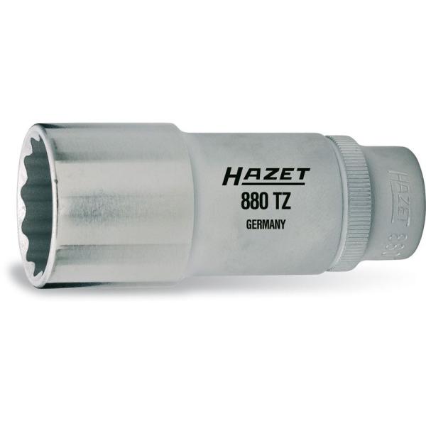 HAZET(ハゼット) ディープソケット 880TZ-13 二面幅:13×差込角:9.5×全長:54...