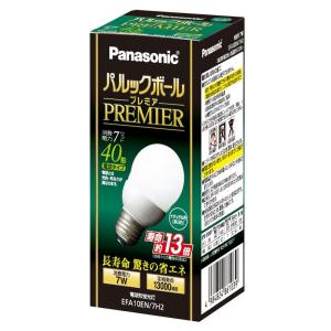 Panasonic パナソニック 電球型蛍光灯 EFA10EL/7/E17H2 電球色