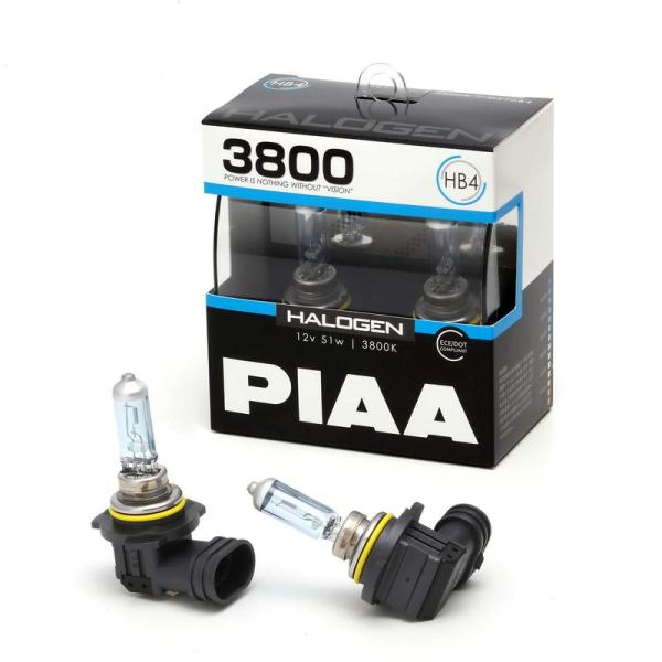 PIAA ヘッドライト・フォグランプ用 ハロゲン HB4 3800K 車検対応 2個入 12V 51...