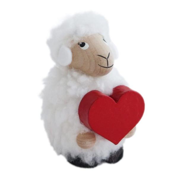 NORDIKA nisse ノルディカ ニッセ クリスマス 木製人形 ハートを抱えた羊