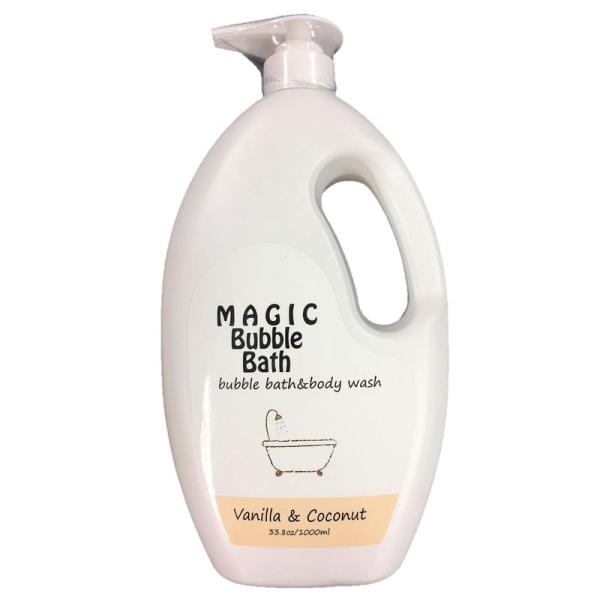 MAGIC Bubble Bath バブル＆ボディウォッシュ バニラ＆ココナッツの香り 1000ml