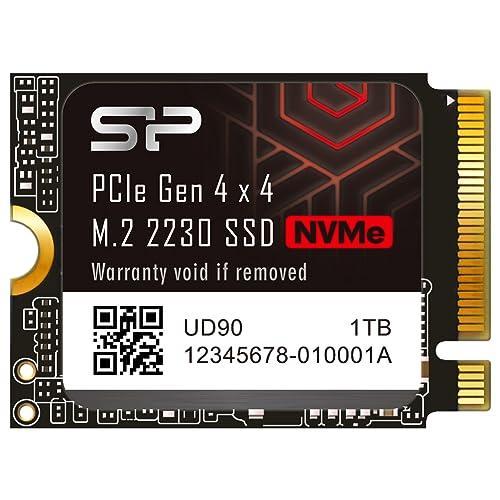シリコンパワー 1TB NVMe 4.0 Gen4 PCIe M.2 2230 SSD R/W 4,...
