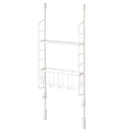 HEIAN SHINDO SPLUCE 突っ張りキッチンラック スリムポールラック メッシュセットS...