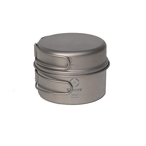 S'more(スモア) Titanium Cooker Set キャンプクッカーセット チタン クッ...