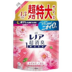 (在庫処分セール)レノア 超消臭1WEEK フローラルフルーティーソープ 詰め替え 超メガ特大 1900mL