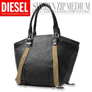 トートバッグ 鞄 レディース 牛革使い ハンドバッグ SHEENN ZIP MEDIUM