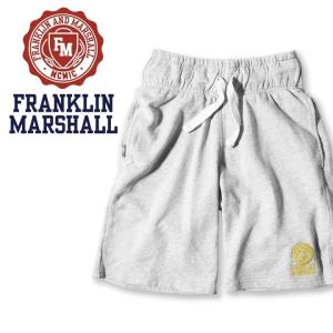 フランクリン＆マーシャル FRANKLIN &amp; MARSHALL スウェットショートパンツ メンズ ウエストゴム＆紐 ハーフパンツ SHORTS FLEECE FLEECE UNI SHORT