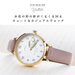 腕時計 レディース フラワー モチーフ針 花 ...の詳細画像1