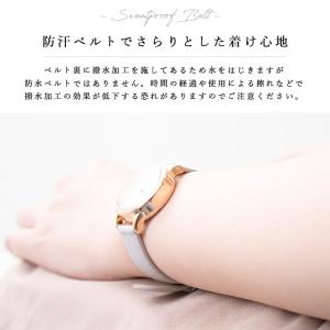 腕時計 10気圧防水 レディース 防汗ベルト ...の詳細画像4