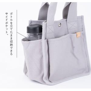 ミニトートバッグ レディース キャンバス 4ポ...の詳細画像5