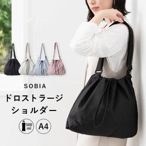 ショルダーバッグ レディース 巾着 大きめ a4...の商品画像