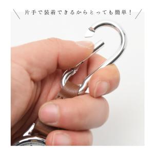 時計 懐中時計 カラビナウォッチ 合皮 大人 ...の詳細画像4