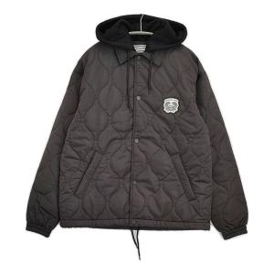 ONITSUKA TIGER QUILTED JACKET 定価33000円 2183B416 サイズXS キルティングジャケット ブラック オニツカタイガー 6-0505T 102132