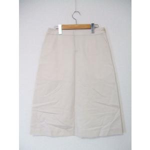 MARGARET HOWELL/578-8132030/LIGHT COTTON LINEN TWILL/スカート/ホワイト/マーガレットハウエル 1-0720M 178313｜kiitti