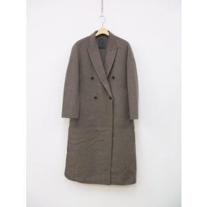 yori ヨリ YR25-23137AW モスグリーン ウール混 エアリーパフショート  