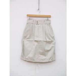 a piece of Library 新品 アーミーコードスカート サイズ1 スカート ライトグレー...