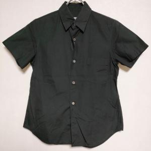 COMME des GARCONS COMME des GARCONS XS コットン ブラウス シャツ AD2012  ブラック コムデギャルソン/コムコム 3-0727S 218087｜kiitti