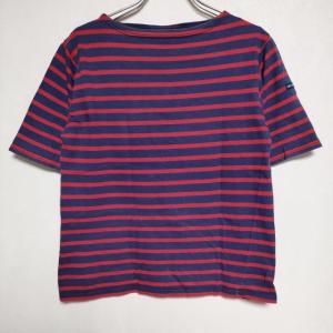 SAINT JAMES ボーダー T0 Ｔシャツ カットソー ネイビー レッド セントジェームス 3-0723S 218421