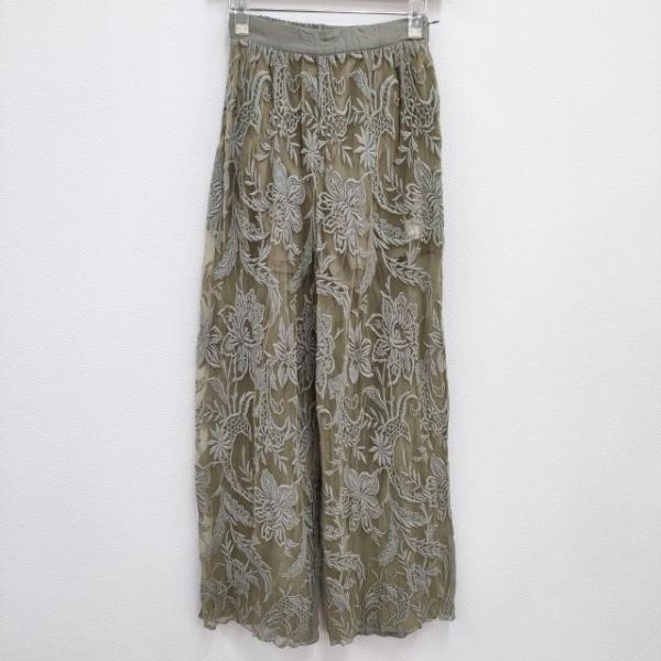 Ameri VINTAGE 新品 EMBROIDERY TULLE PANTS 定価19250円 M...