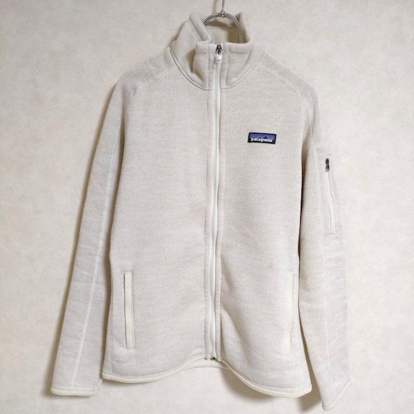 patagonia STY25543FA19 サイズS ジップアップ ニット ブルゾン ベージュ パ...