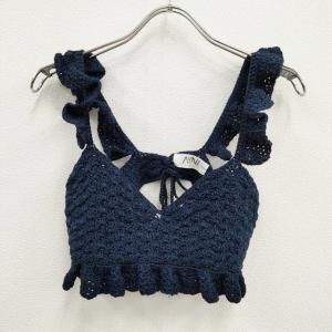 JOHN MASON SMITH オーバーサイズVネックニット ノースリーブ ウール
