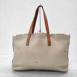 Sybilla（シビラ） ハンドバッグ メッシュ レザー 編み込み 鞄
