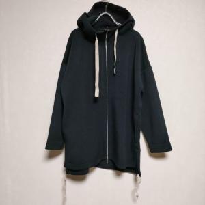 REGULATION Yohji Yamamoto GAUZE FLEECY LINING R-HOODIE SWEAT パーカー 22SS ネイビー レディース レギュレーションヨウジヤマモト【中古】6-0317M♪ REGULATION Yohji Yamamoto GAUZE FLEECY LINING R-HOODIE SWEAT