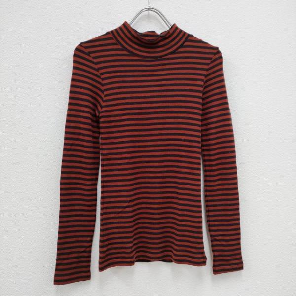 Steven Alan ウール ボーダー セーター BORDER TURTLE NECK レッド ブ...