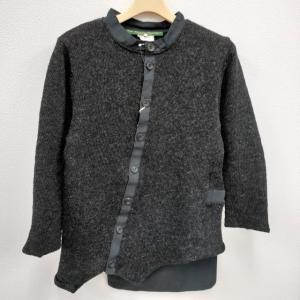 Paul Harnden mens knit cardigan サイズM ニット カーディガン チャコールグレー ポールハーデン 4-0105T 231410｜kiitti