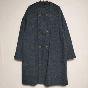 【美品】45RPM フォーティファイブ ダウンコート　デニム　インディゴ　ボア tresorstore_2400014687545