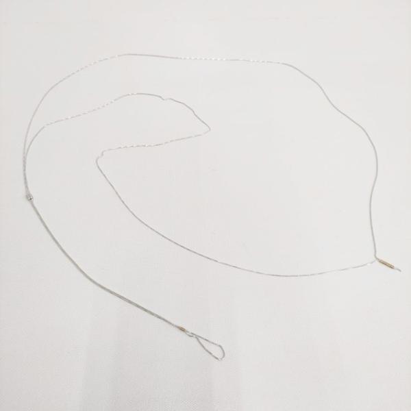 DAN TOMIMATSU 新品 Rope Sew Necklace Silver silver92...