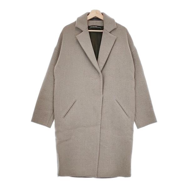 32 PARADIS WOOL ZIPコート アパルトモン購入 サイズS コート グレージュ トラン...