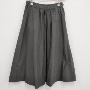 Paul Harnden サイズXS ストライプ ラップ ギャザーロングスカート