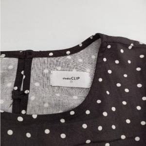 studio clip ギャザー入り ドット ...の詳細画像2