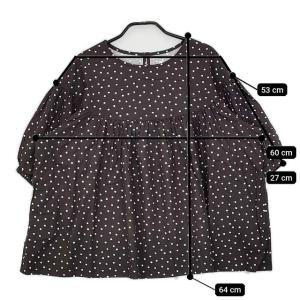 studio clip ギャザー入り ドット ...の詳細画像3