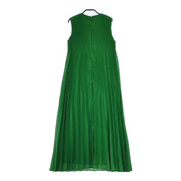 AMERI スパンオーガンジープリーツドレス 01310560820 ノースリーブ ワンピース グリ...