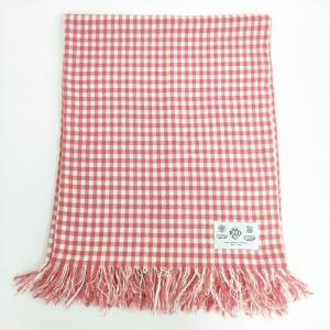 美品　オールドマンズテーラー　ガーゼショール　オズゲーム R&D.M.Co-(オールドマンズテーラー) WILD BERRY GAUZE SHAWL