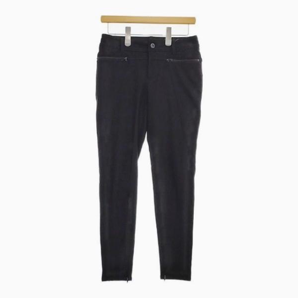 ISSEY MIYAKE タイト スキニー ストレッチ素材 日本製 IM41JF021 パンツ ブラ...