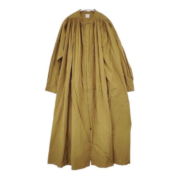 STASTNY SU SP エシュペー 200/2スビンコットンワンピース KHAKI 定価6800...