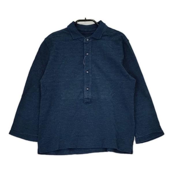 45R/45rpm インディゴカノコポロシャツ 定価16500円 ポロシャツ ネイビー フォーティー...