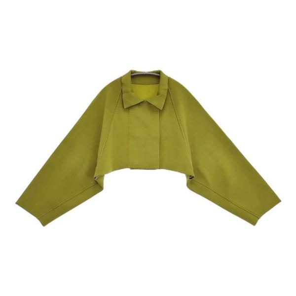 AMERI 01210130051 ショート丈 ジャケット ライトグリーン アメリ 6-0301M ...