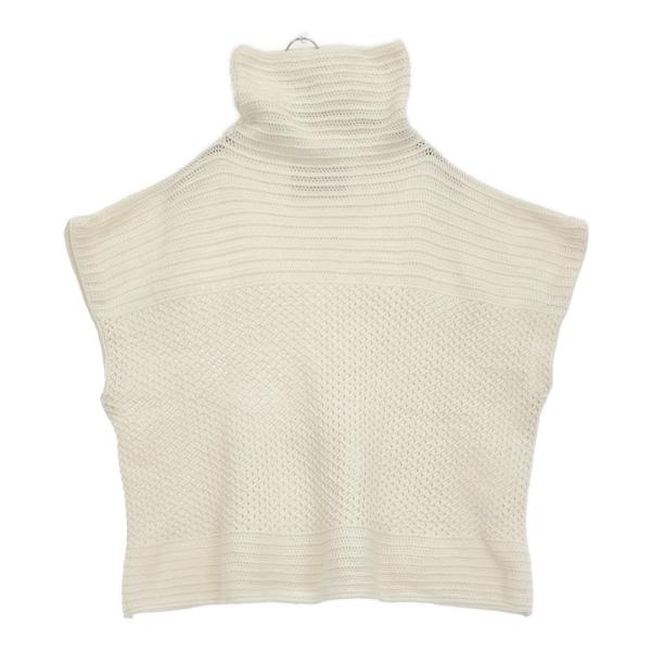 utilite ハイネックベスト 定価17500円 UTK1704-17 ノースリーブニット セータ...