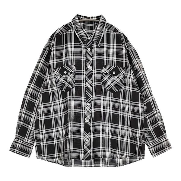 I am dork アイアムドーク Flap Pockets Shirts チェック 定価51700...