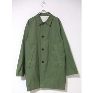 LENO STAND FALL COLLAR COAT グレンチェック ウール 定価82500円