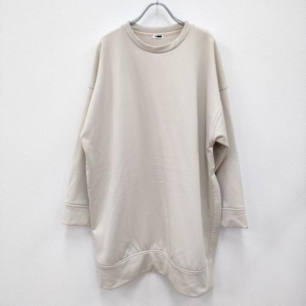 H BEAUTY&amp;YOUTH BIG SWEAT PULLOVER 定価16500円 ラウンドネック...