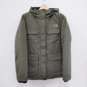 THE NORTH FACE GOTHAM PARKA NDW91645 フード付き サイズL ナイロン ダウンジャケット カーキ ザノースフェイス 3-1105A F92184｜kiitti