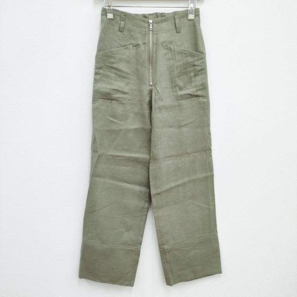 KIIT 新品 LINE- Li/C TWILL FRONT ZIP EASY PANTS 定価26...