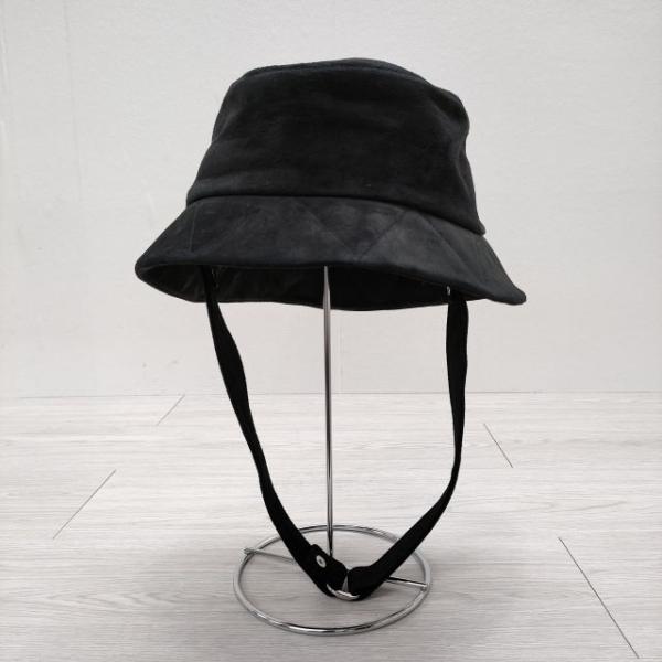 Indietro Association 新品 Leather Bucket Hat ヌバックバケッ...
