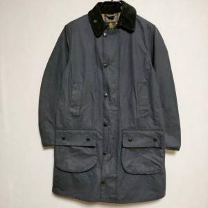 Barbour SL BORDER ボーダースリーワラント オイルド コート  ジャケット ネイビー バブアー 4-0106T F94948｜kiitti