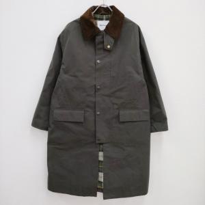 Barbour/markaware EDIFICE BURGHLEY バーレー エディフィス別注 222MCAS024 コート カーキ バブアー/マーカウェア 4-0402T F96008｜kiitti